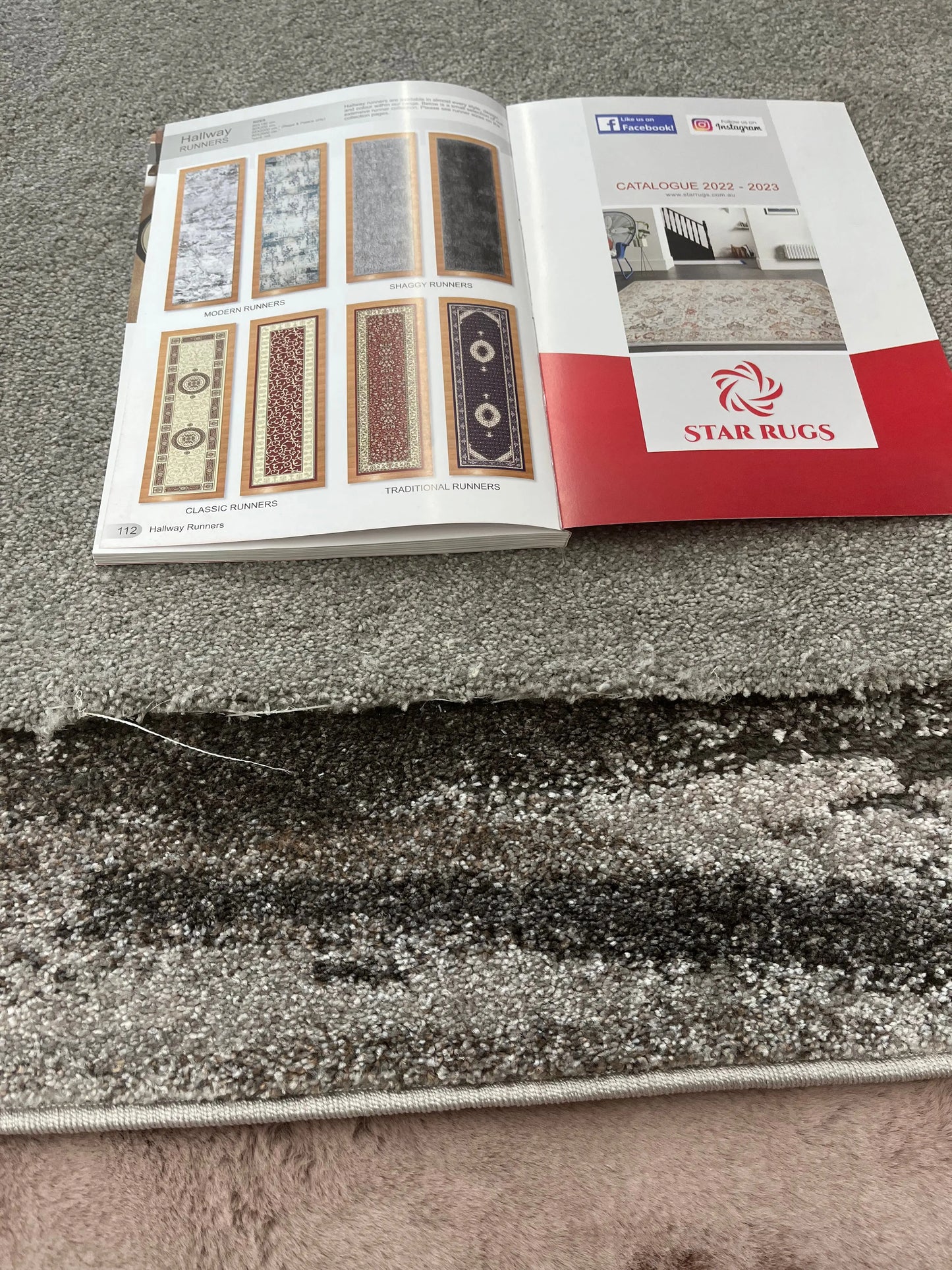 OVERLOCKING TWO ENDS Star Rugs