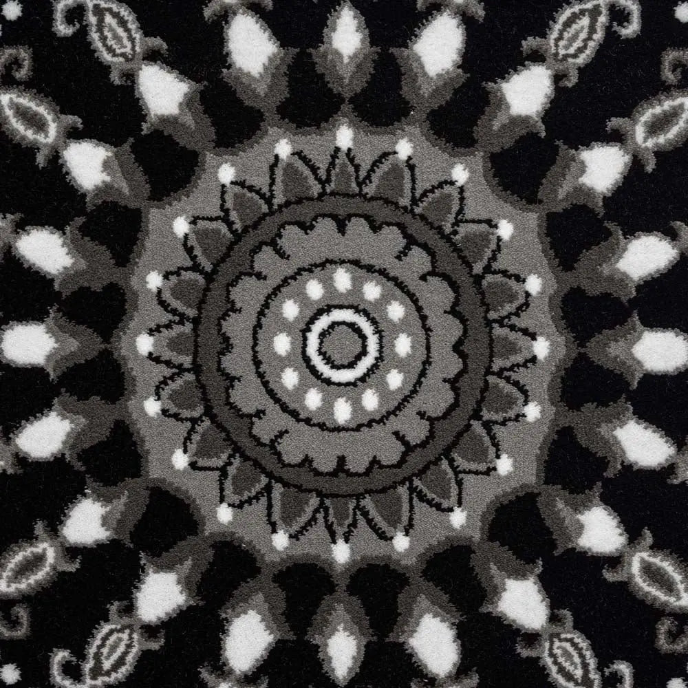 Oasis 2108 Grey Hallway Runner Saray Rugs