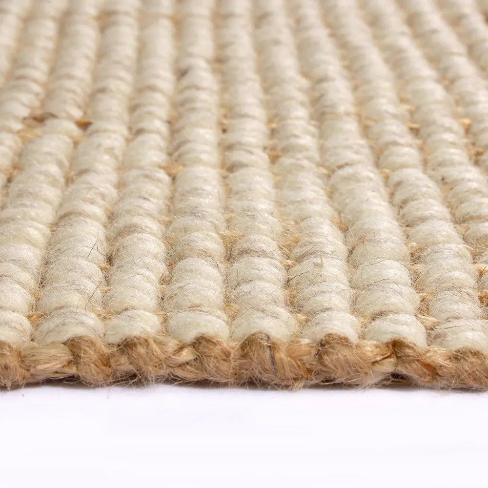 Orion Natural Wool and Jute Rug italtex
