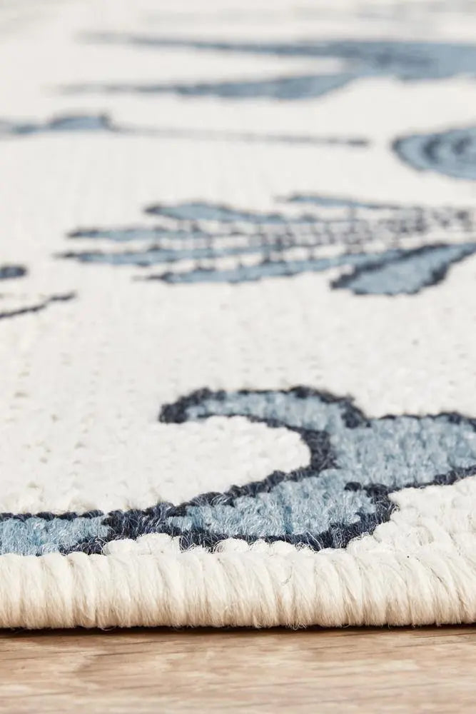 Outdoor Bird sea White Rug RUG CULTURE