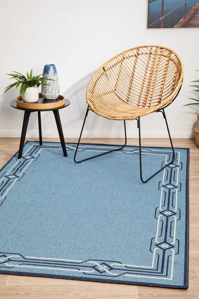 Outdoor Sea Blue Rug RUG CULTURE