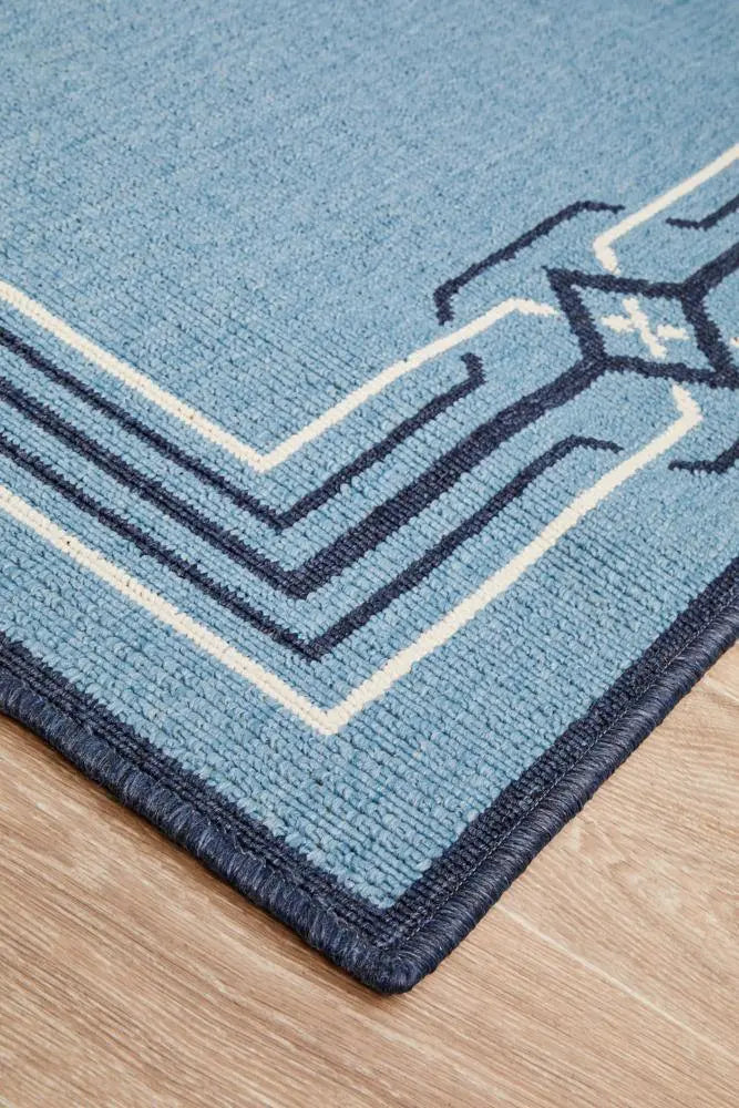 Outdoor Sea Blue Rug RUG CULTURE