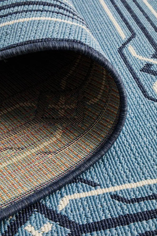 Outdoor Sea Blue Rug RUG CULTURE