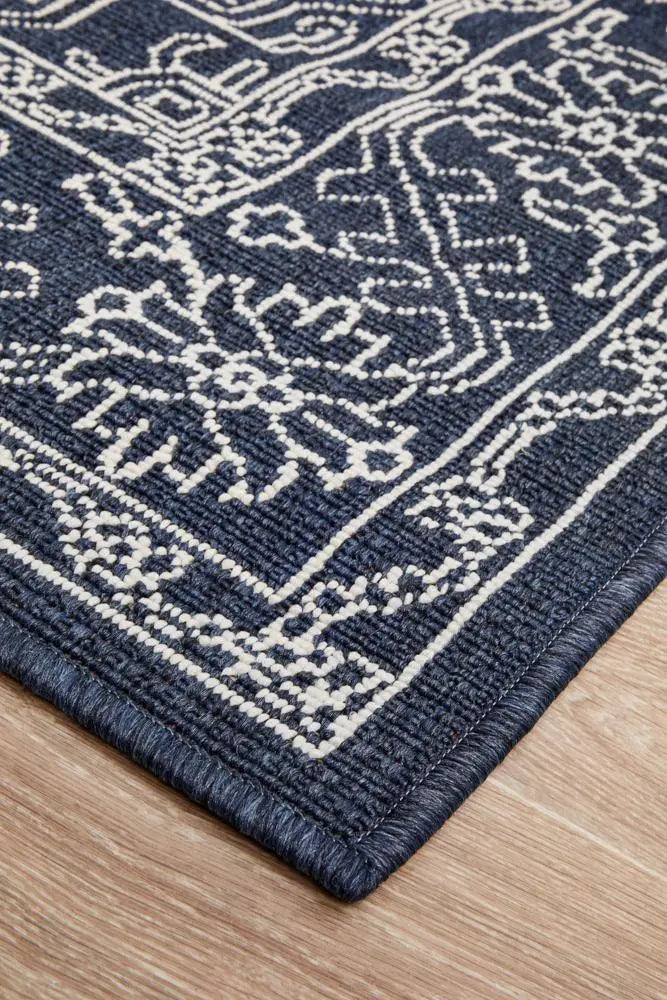 Outdoor Sea Navy Rug RUG CULTURE