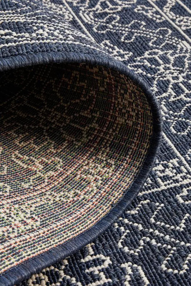 Outdoor Sea Navy Rug RUG CULTURE