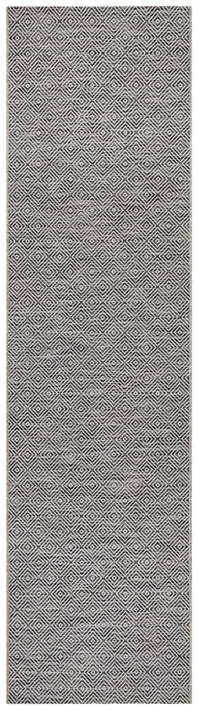 Outdoor Terrace Grey Runner Rug Rug Culture