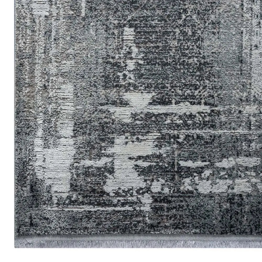 Oxford 214 Bamboo-Silk Dk.Grey Rug Saray Rugs