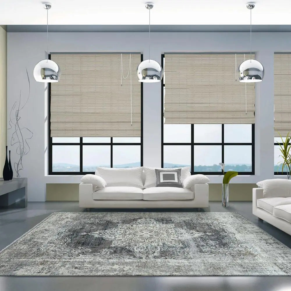 Oxford 960 Bamboo-Silk Dk.Grey Rug Saray Rugs