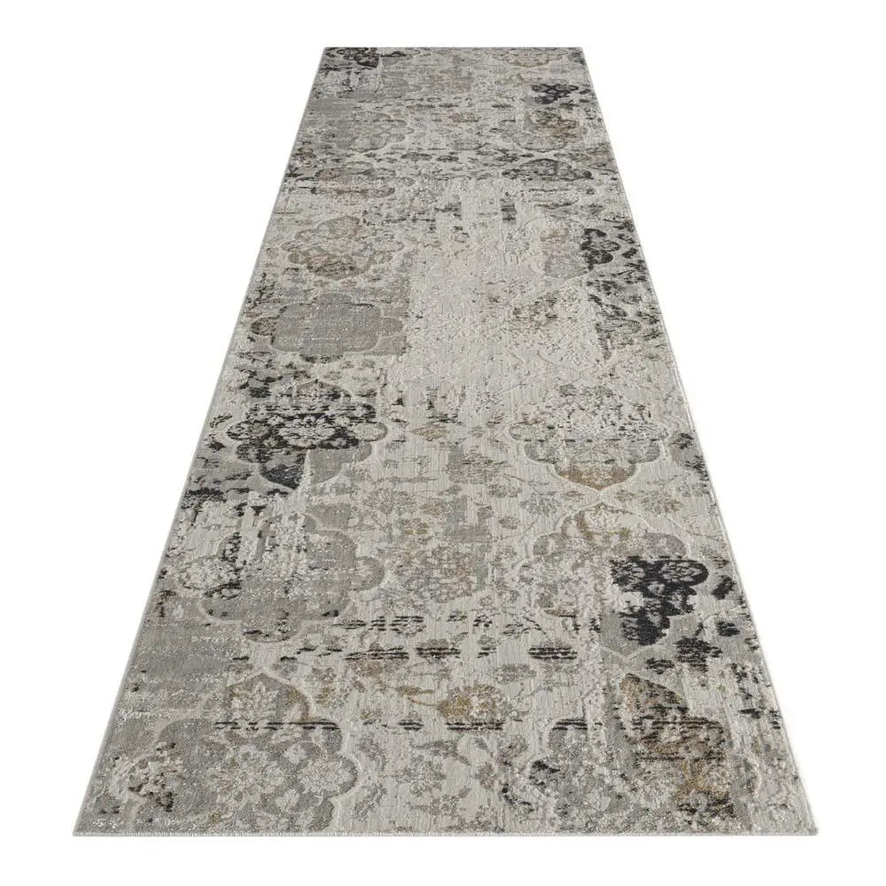 PORTLAND 14 PASTEL GREY BEIGE RUG Saray Rugs