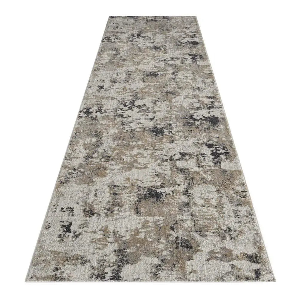 PORTLAND 175 PASTEL DARK GREY HALLWAY RUNNER Saray Rugs