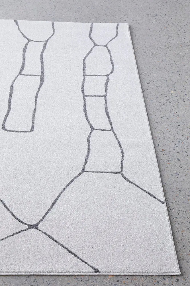 Pera Amy Grey Rug RUG CULTURE