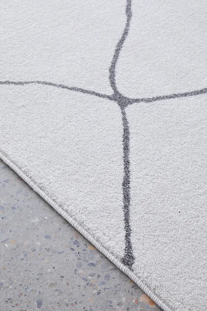 Pera Amy Grey Rug RUG CULTURE