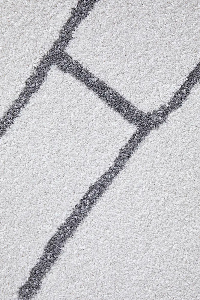 Pera Amy Grey Rug RUG CULTURE