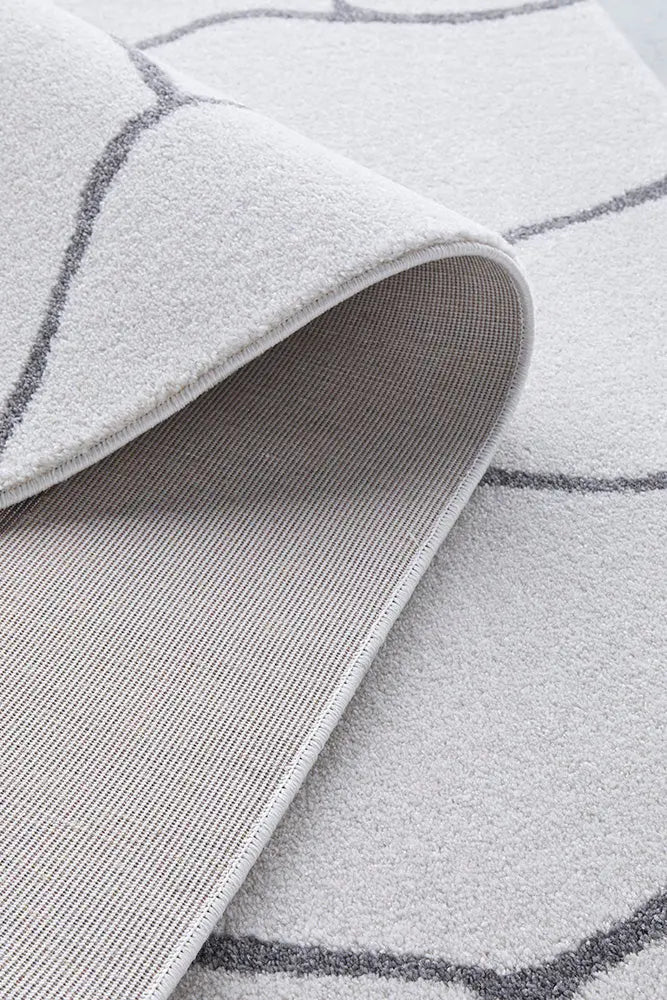 Pera Amy Grey Rug RUG CULTURE