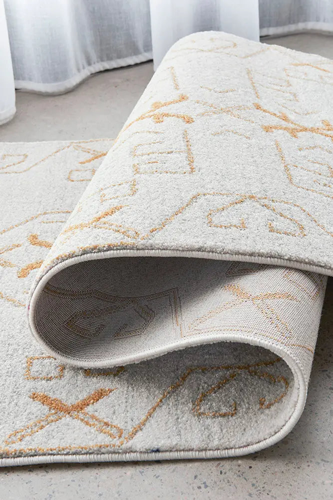 Pera Cala Gold Runner RUG CULTURE