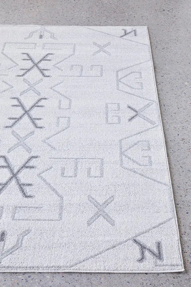 Pera Cala Grey Rug RUG CULTURE