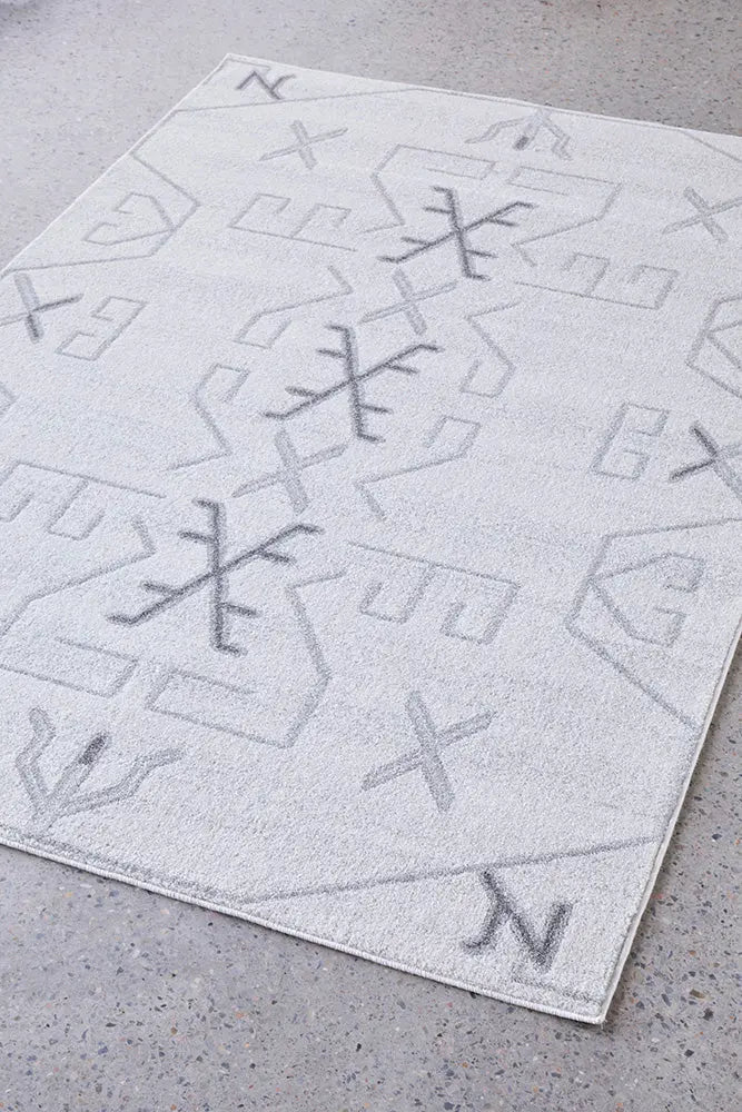 Pera Cala Grey Rug RUG CULTURE