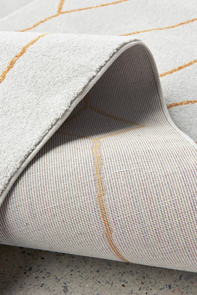 Pera Ivy Gold Runner RUG CULTURE