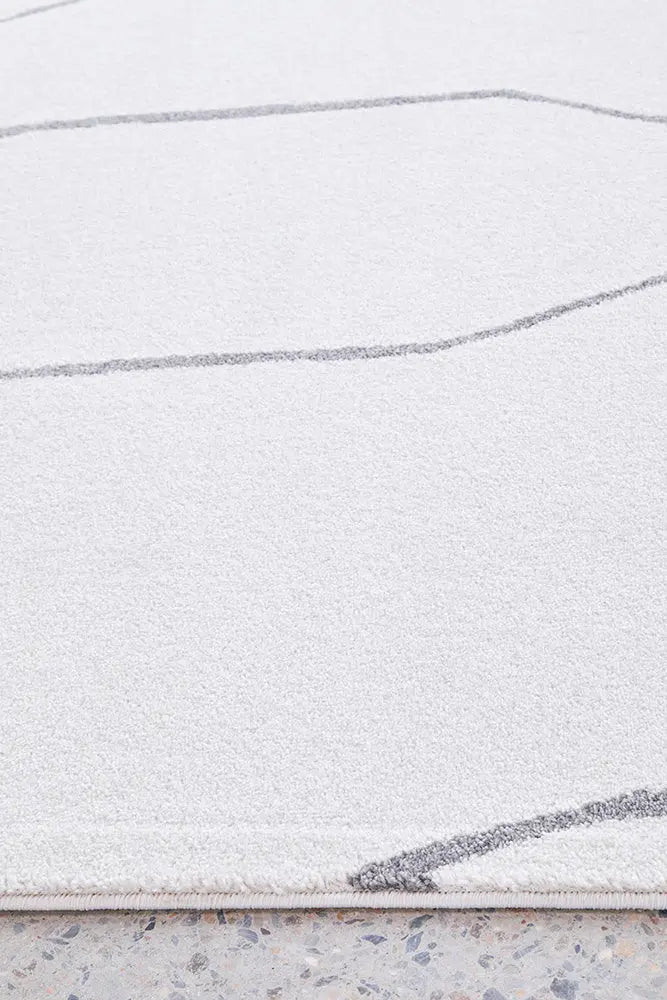 Pera Ivy Grey Rug RUG CULTURE