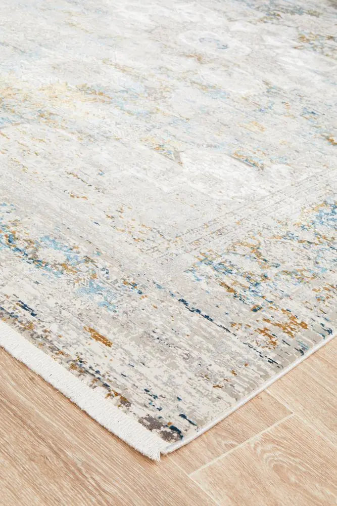 Relax Bamboo & Silk 104 Blue Rug Unitex