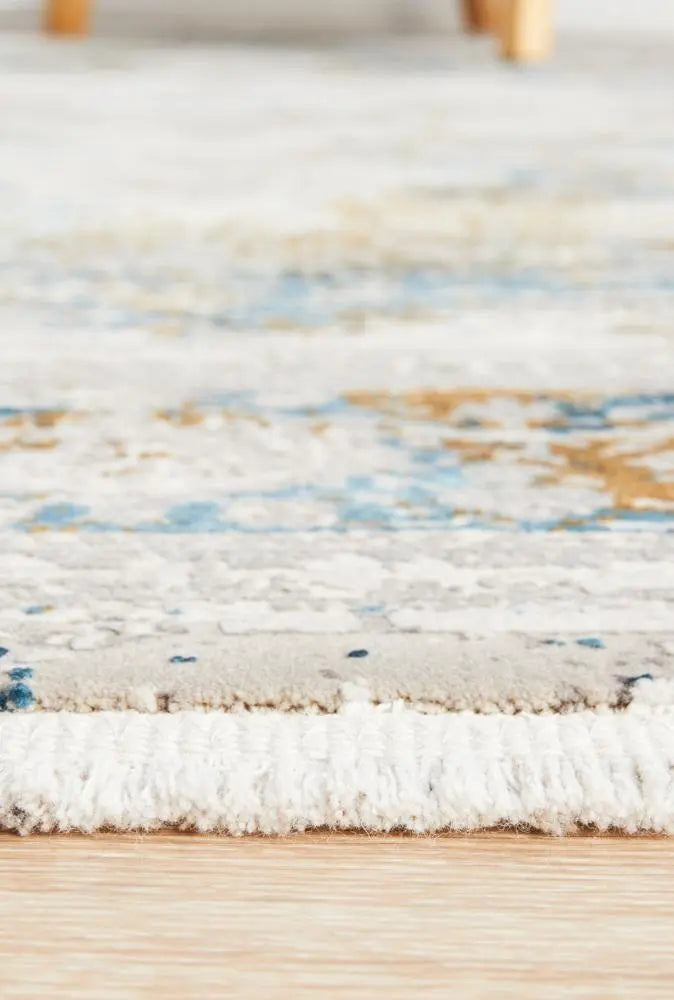 Relax Bamboo & Silk 104 Blue Rug Unitex
