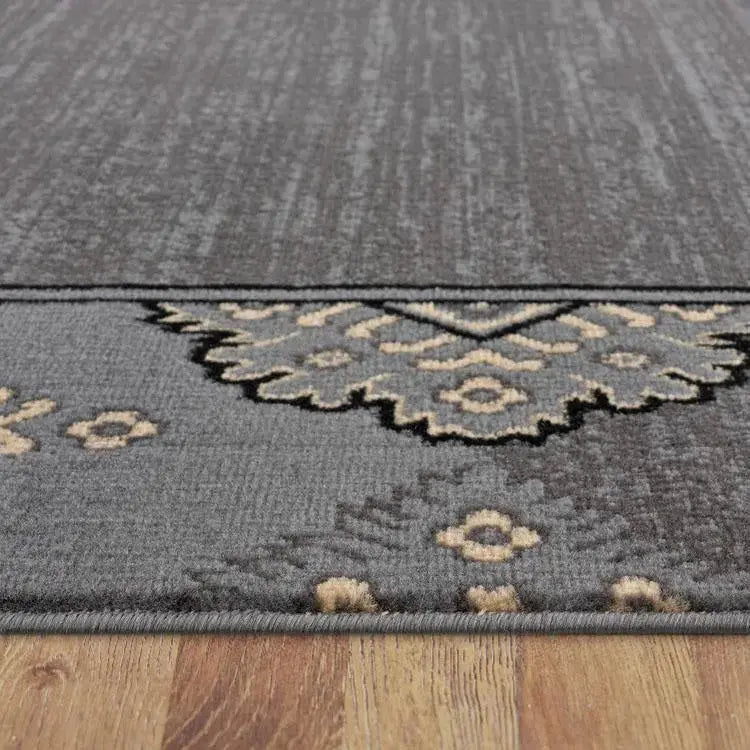 Budget Collection 2698 Grey Saray Rugs