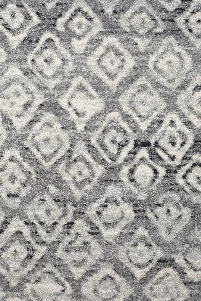 Sahra 451 Dark Grey Hallway Runner Unitex
