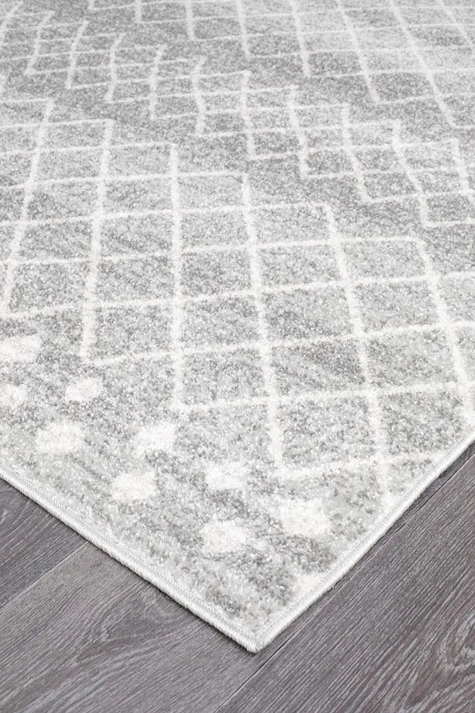 Sahra 454 Silver Hallway Runner Unitex