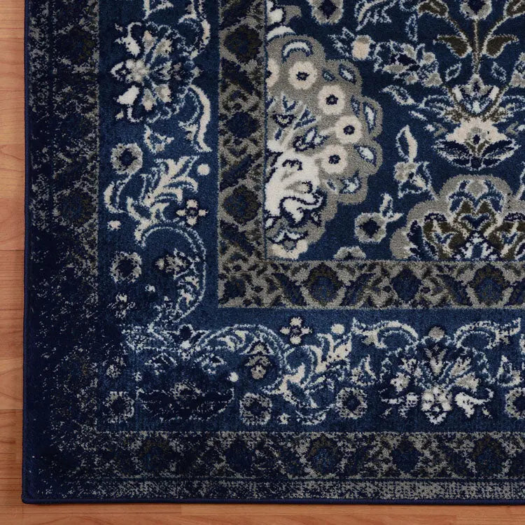 Serena 100 navy Rug Saray Rugs