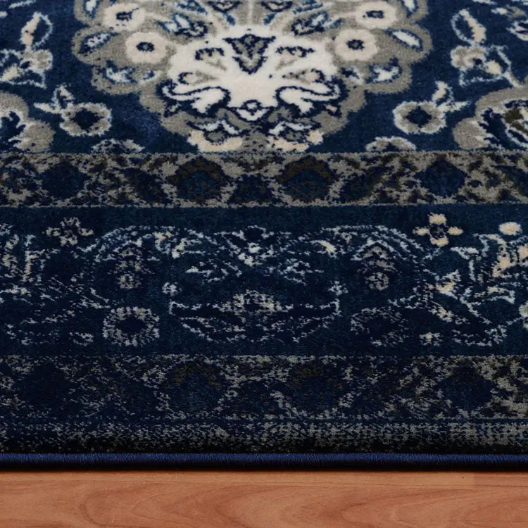 Serena 100 navy Rug Saray Rugs