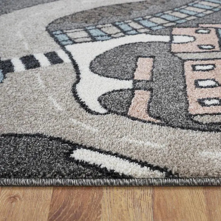 Smart Kids 7540 Grey Rug Saray Rugs