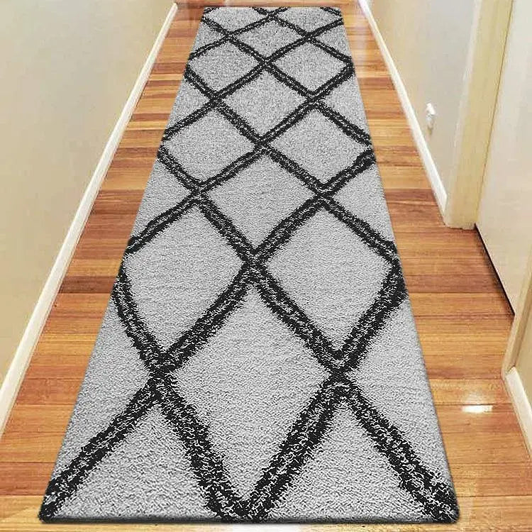 Sorento 329 Grey soft Shaggy Rug Saray Rugs