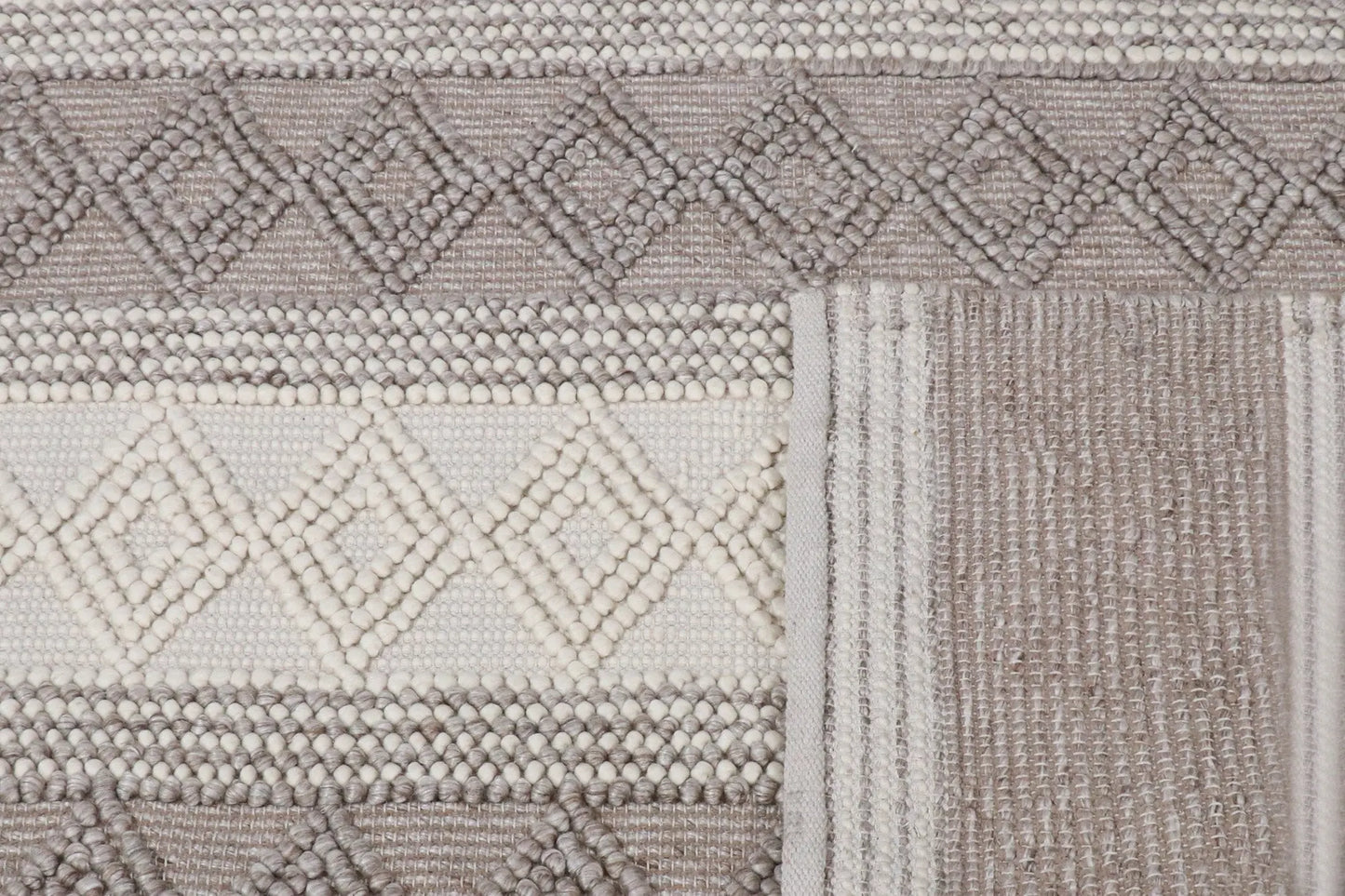 Valley Beige Wool Rug The Rug Co