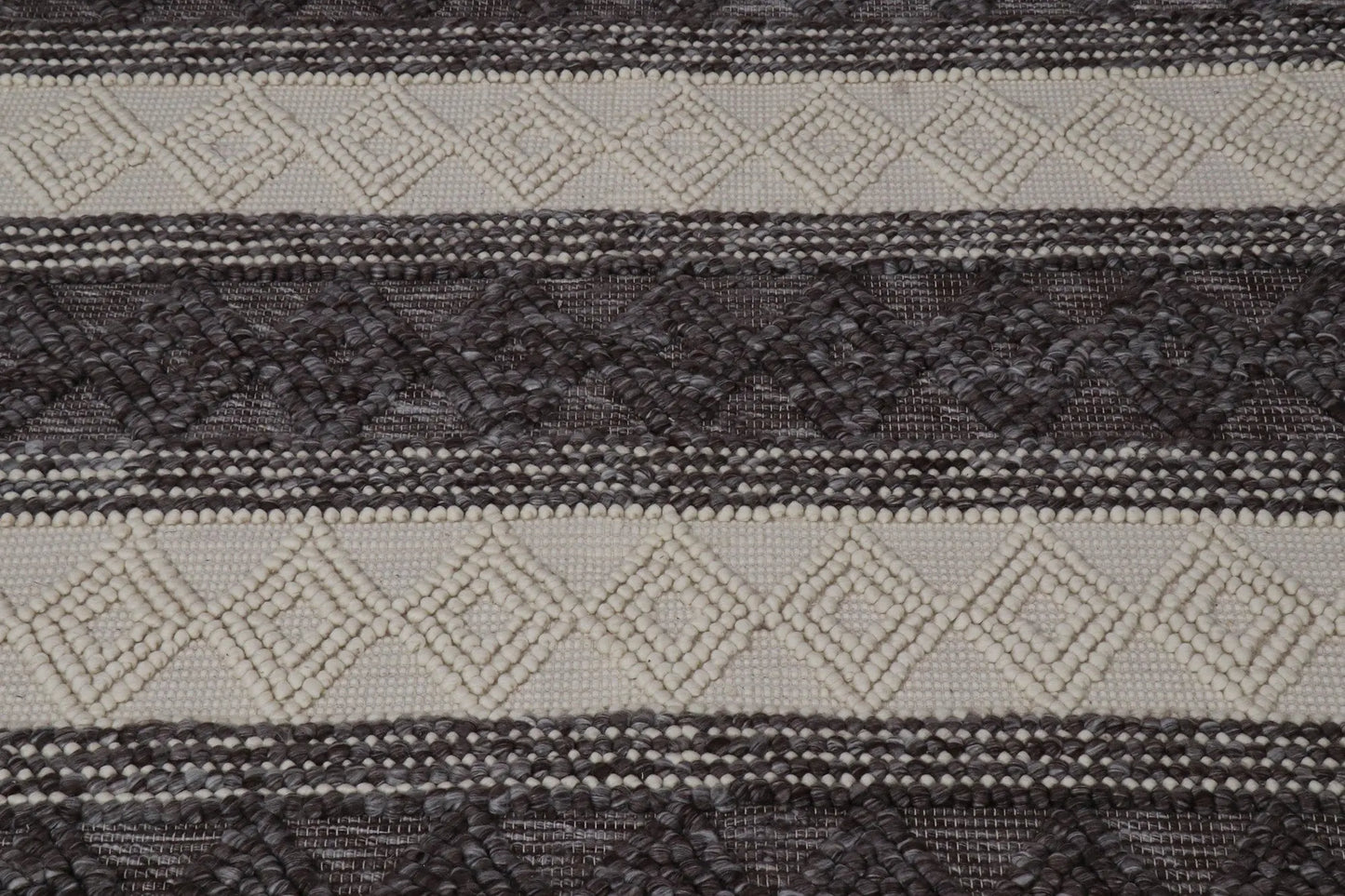 Valley Chocolate Wool Rug The Rug Co