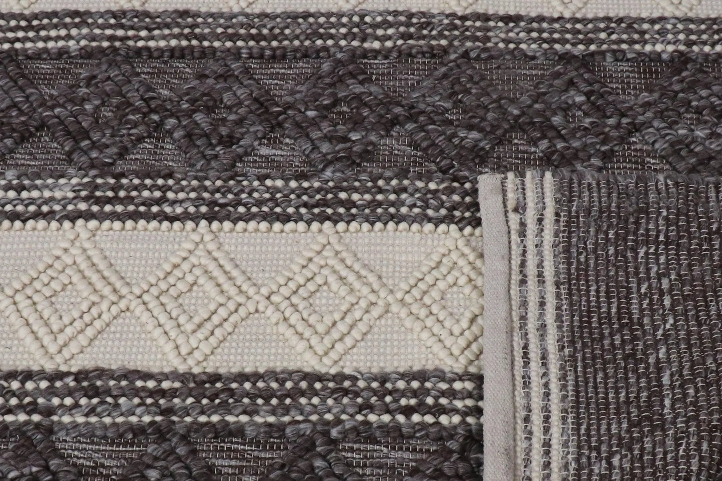 Valley Chocolate Wool Rug The Rug Co