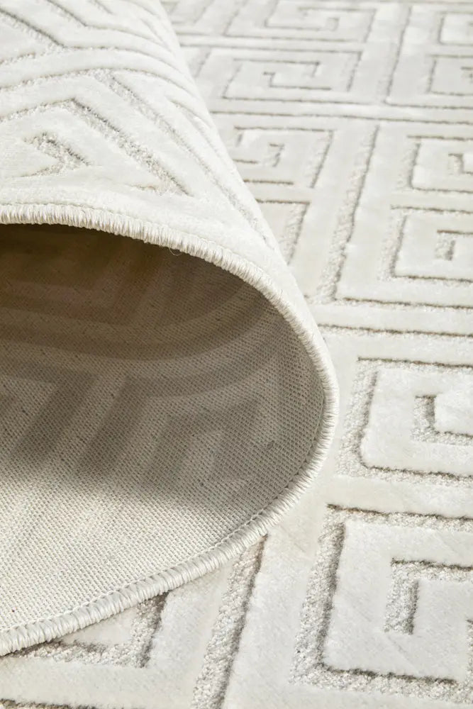 Yakamoz Alice Natural White Rug RUG CULTURE