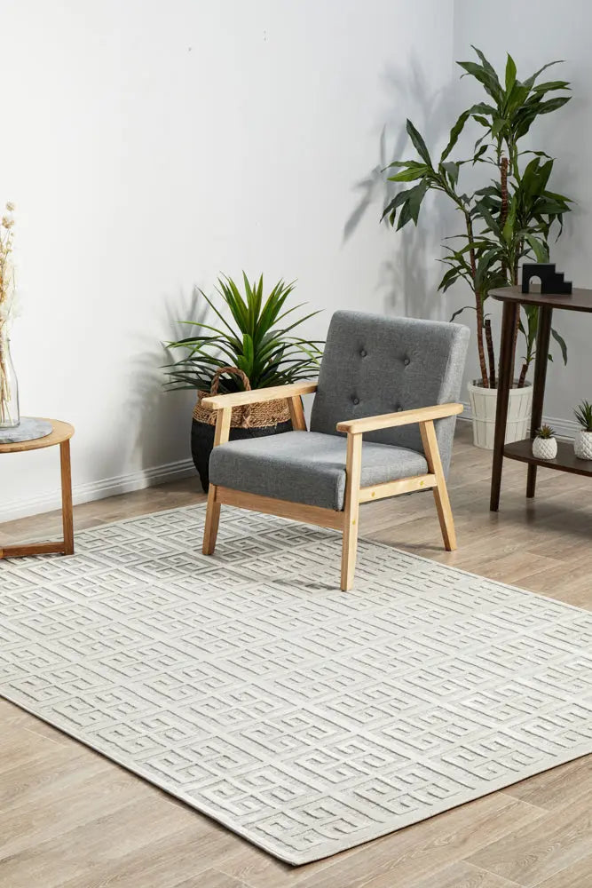 Yakamoz Brenda Natural White Rug RUG CULTURE