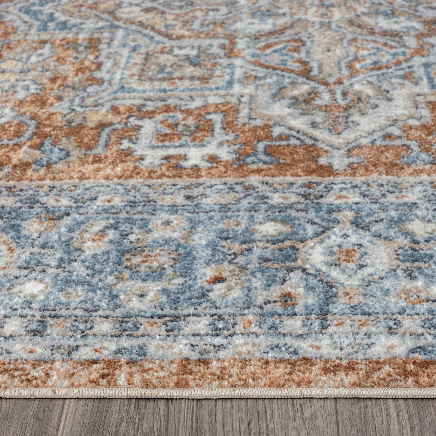Easy 366 Indigo Runner Saray Rugs