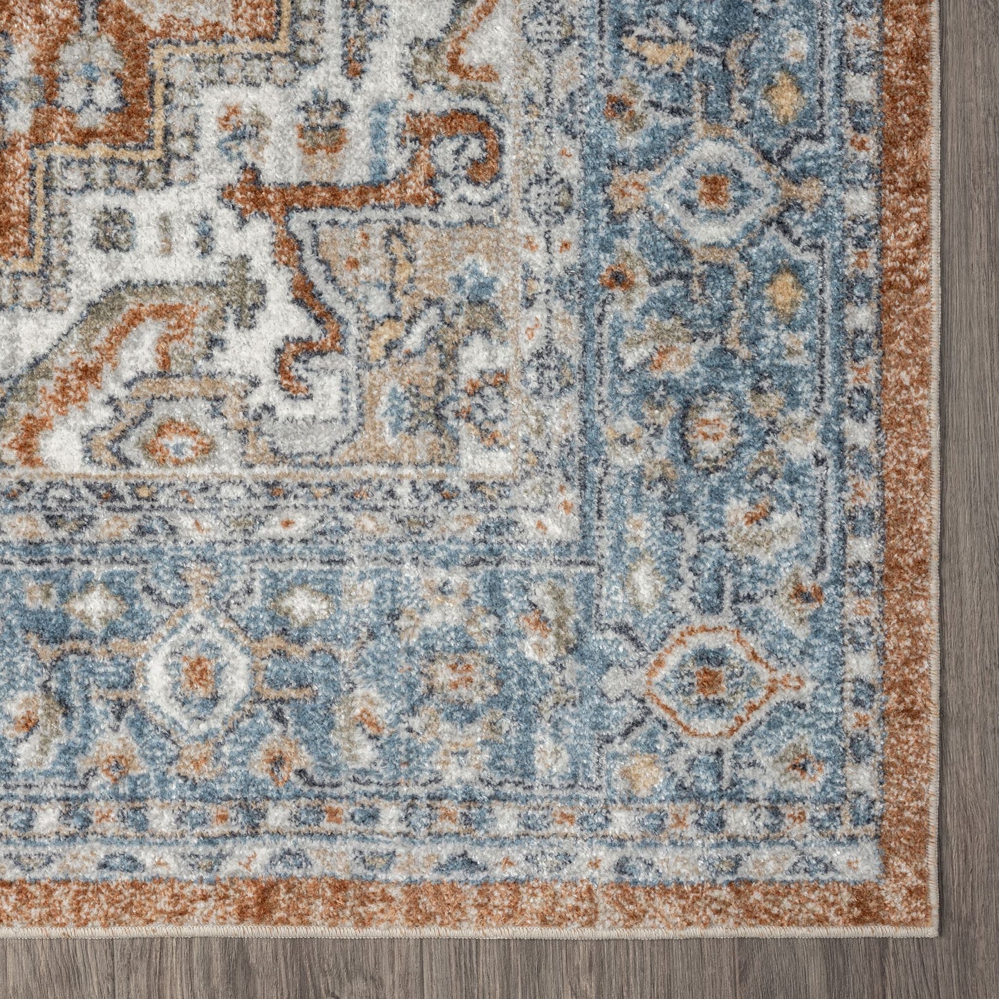Easy 366 Indigo Runner Saray Rugs