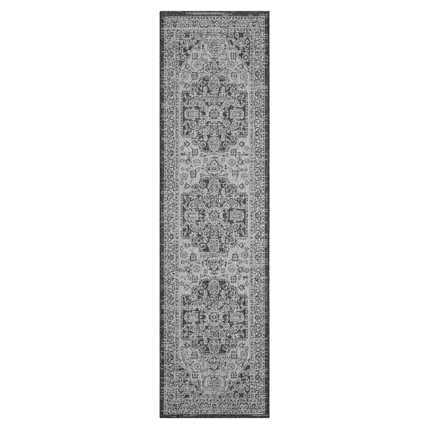 Alfresco 424 Slate Runner Saray Rugs