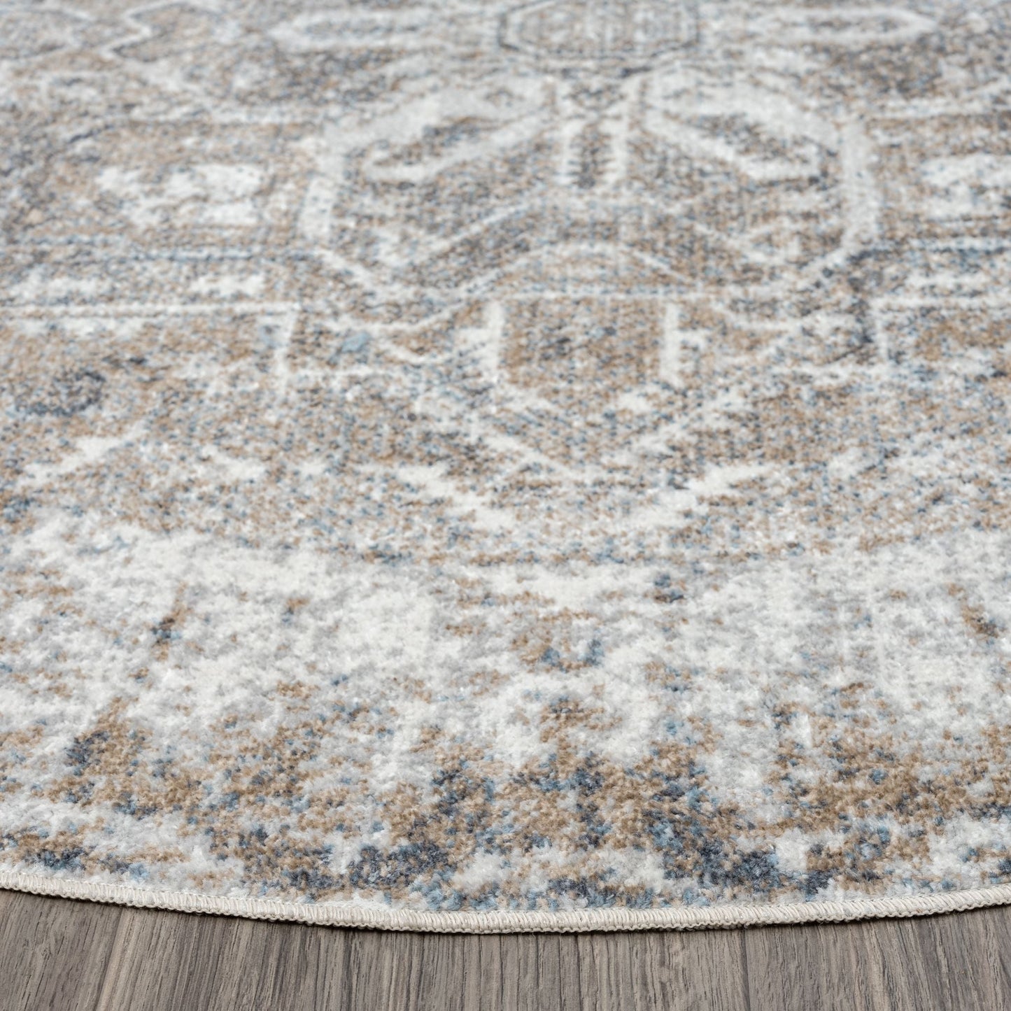 Easy 361 Earth Round Saray Rugs