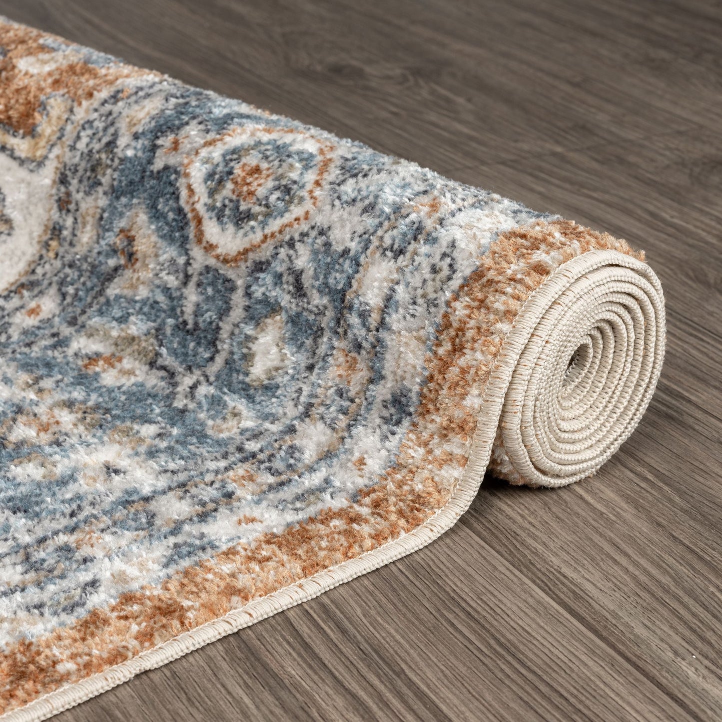 Easy 366 Indigo Runner Saray Rugs