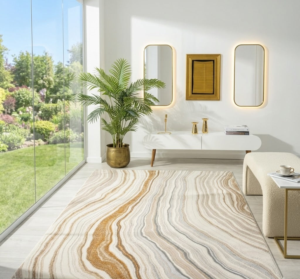 Astana 185 Stone Modern Rug