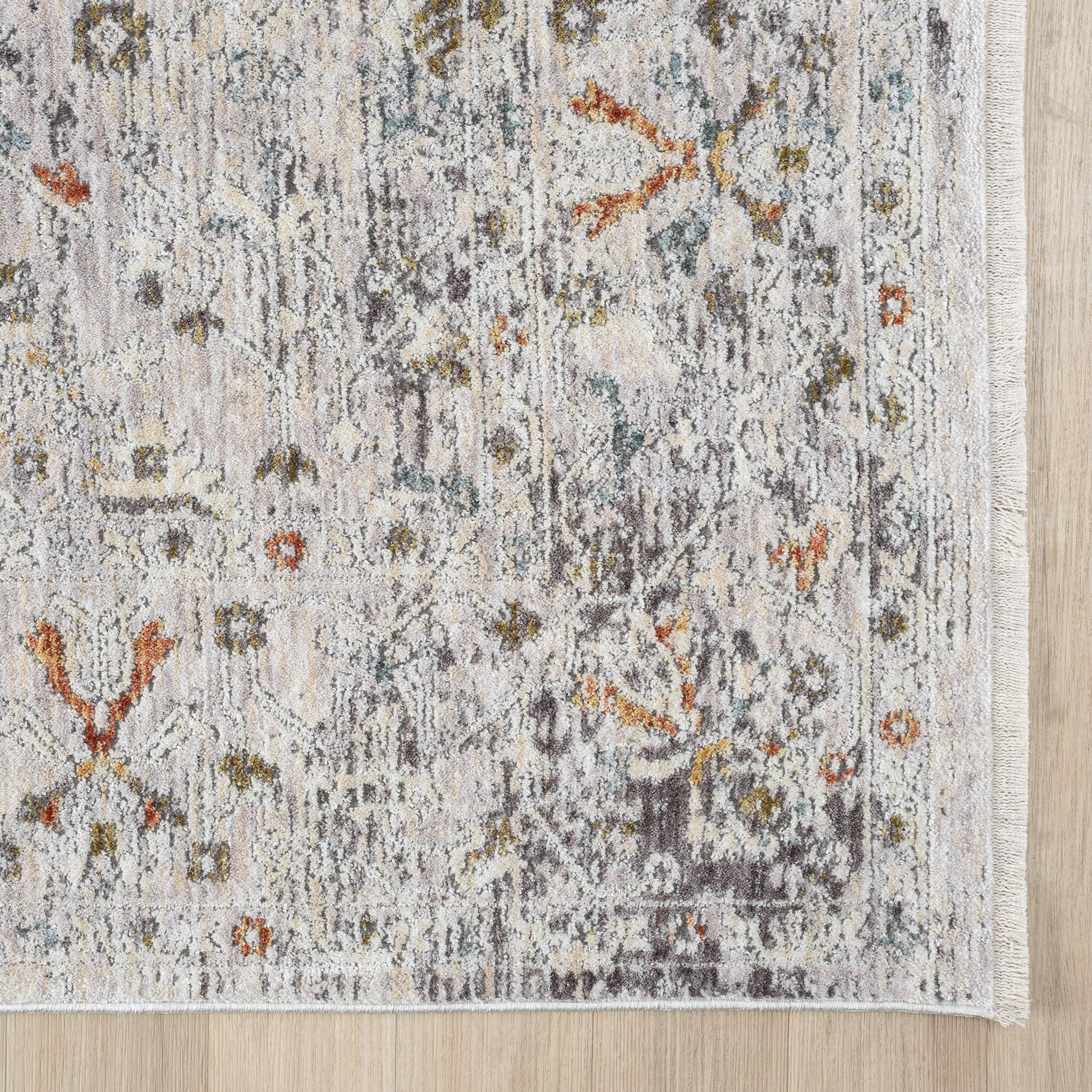 Adelaide 638 Ivory Runner Saray Rugs