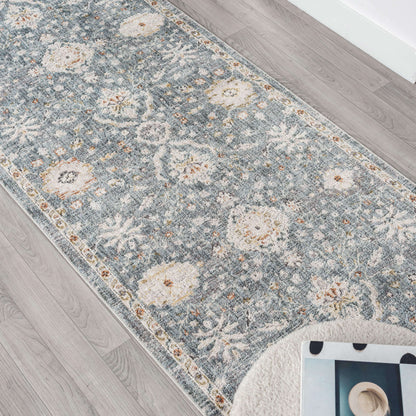 Adelaide 649 Denim Runner Saray Rugs