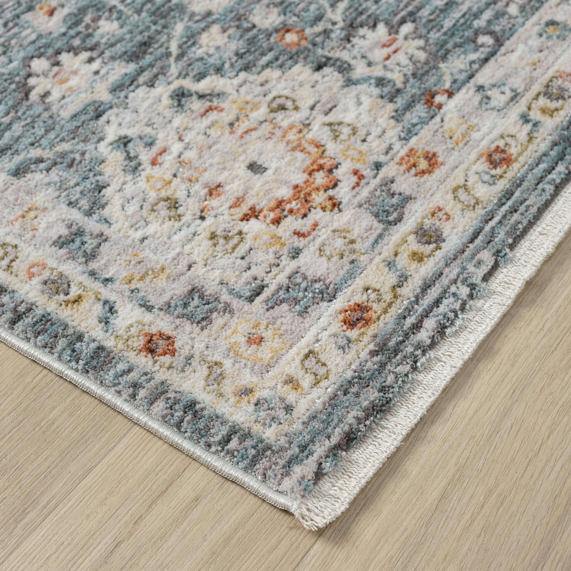 Adelaide 649 Denim Runner Saray Rugs