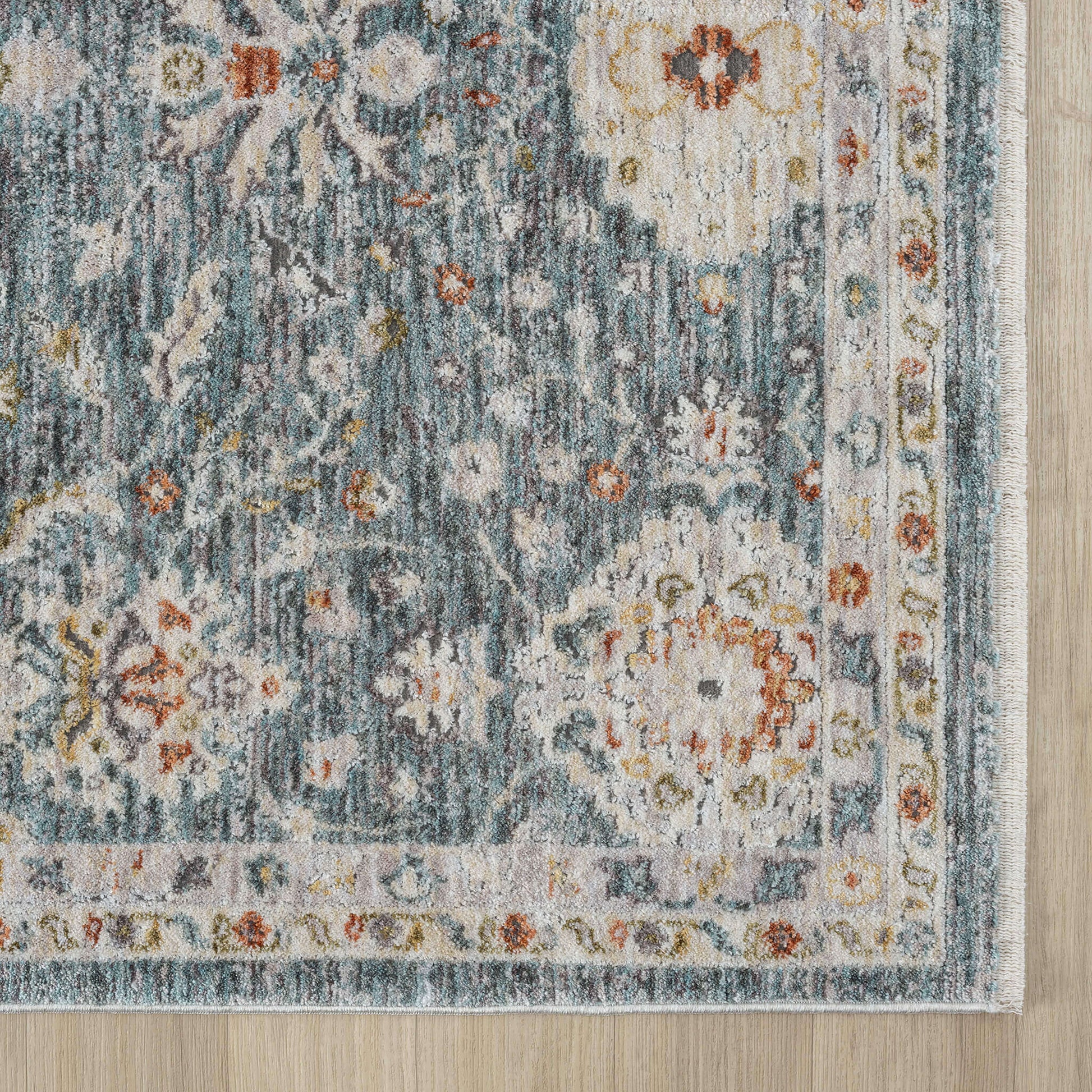 Adelaide 649 Denim Runner Saray Rugs