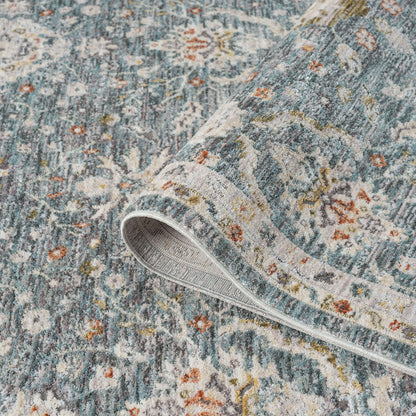 Adelaide 649 Denim Runner Saray Rugs