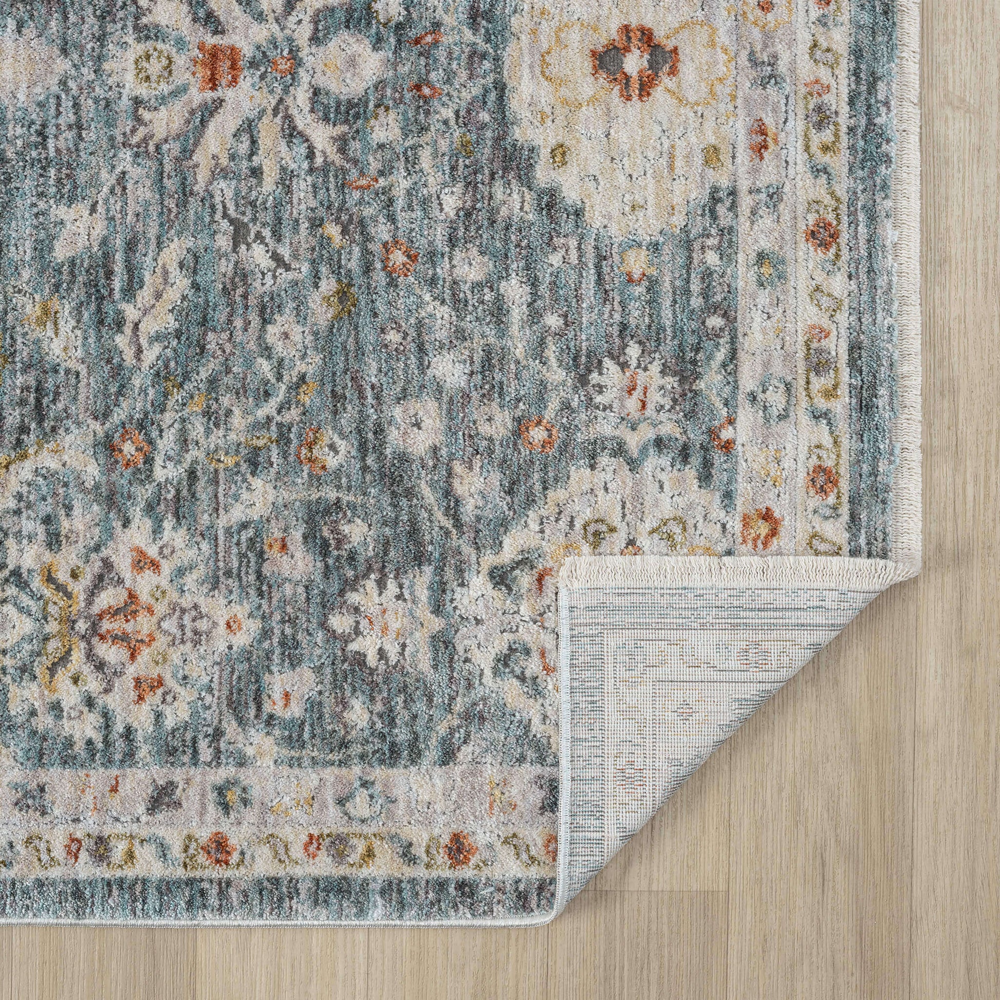 Adelaide 649 Denim Runner Saray Rugs