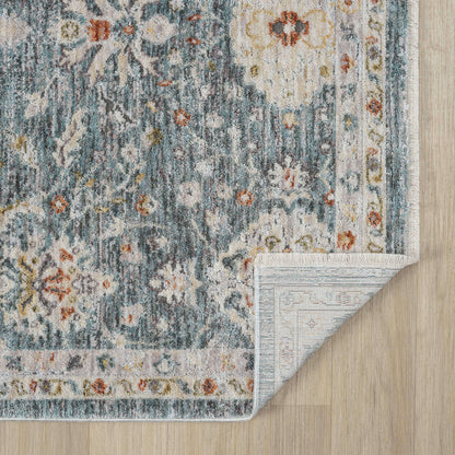 Adelaide 649 Denim Runner Saray Rugs